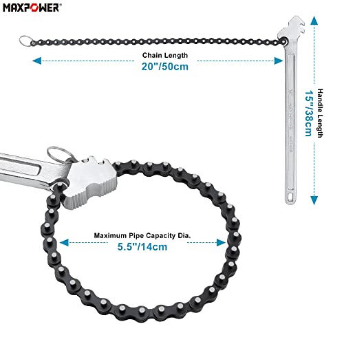 MAXPOWER 15 inch Chain Wrench