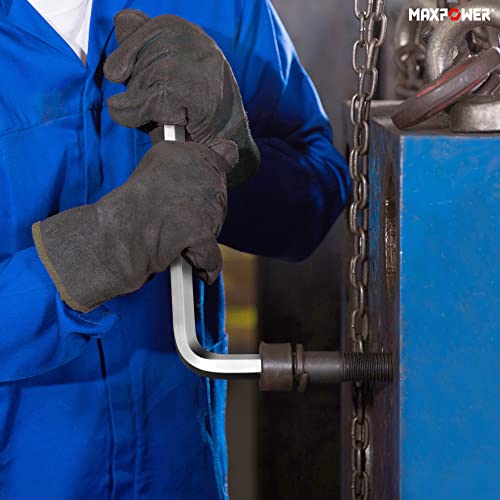 MAXPOWER 22mm Jumbo Hex Key, L-shape Metric Allen Wrench