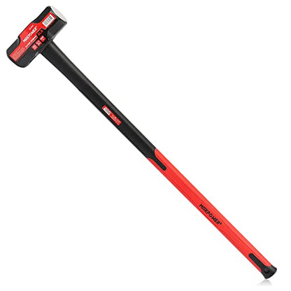 MAXPOWER 8lb Sledge Hammer, 32 inch Fiberglass Handle Length