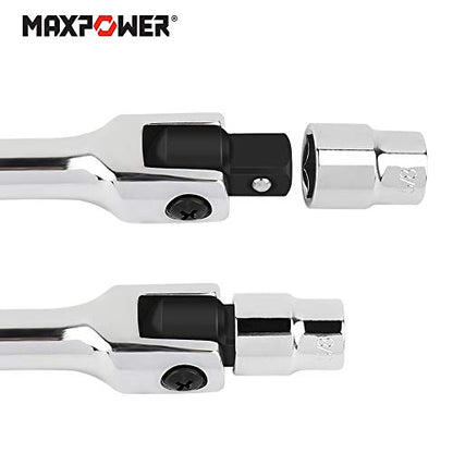 MAXPOWER 24-Inch Breaker Bar 1/2-Inch Drive Flex Handle